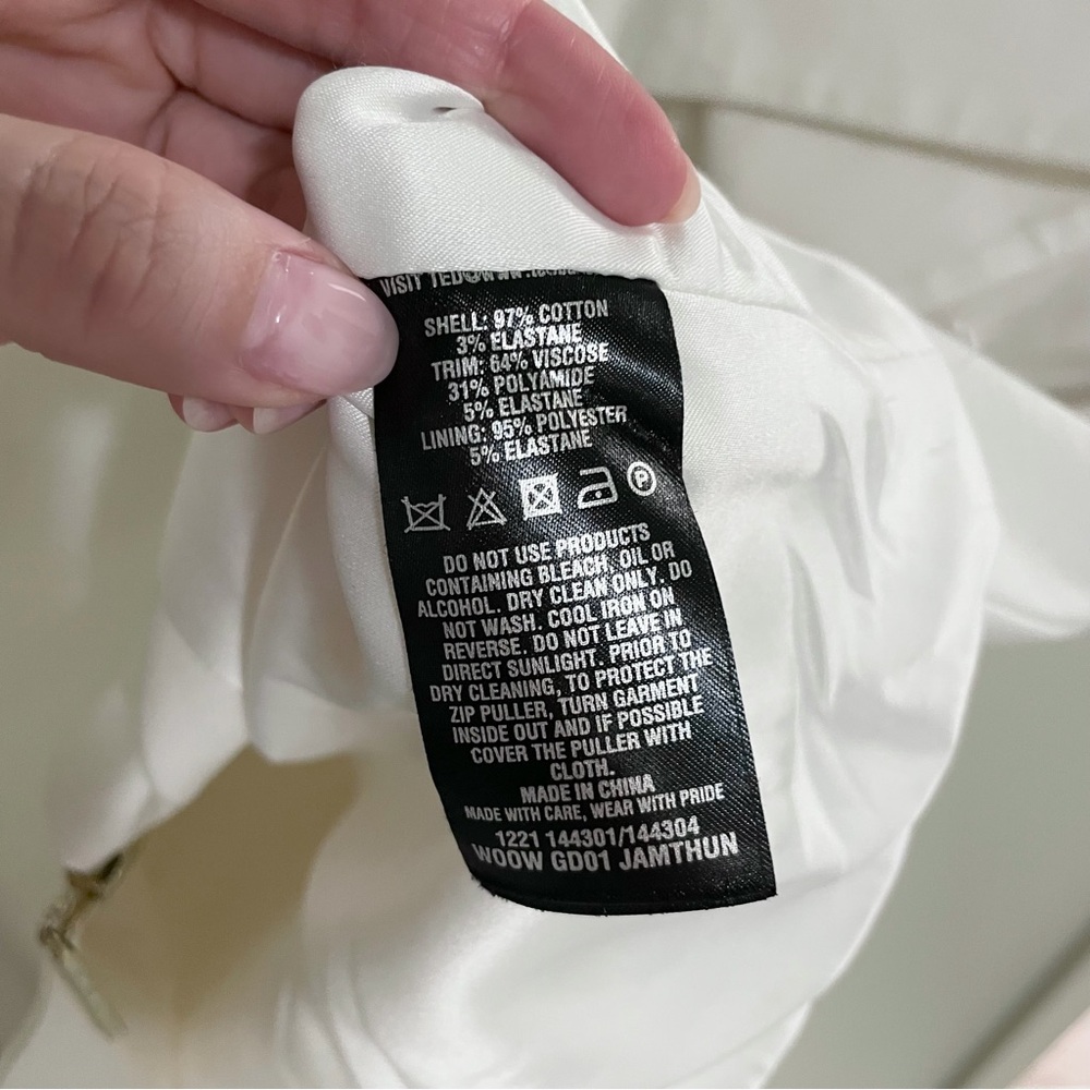 Ted Baker “Janthum” Peplum Zip-Front Dress – Size 2 (Excellent Condition) - Picture 7 of 10